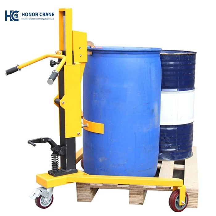 Manual Oil Drum Stacker