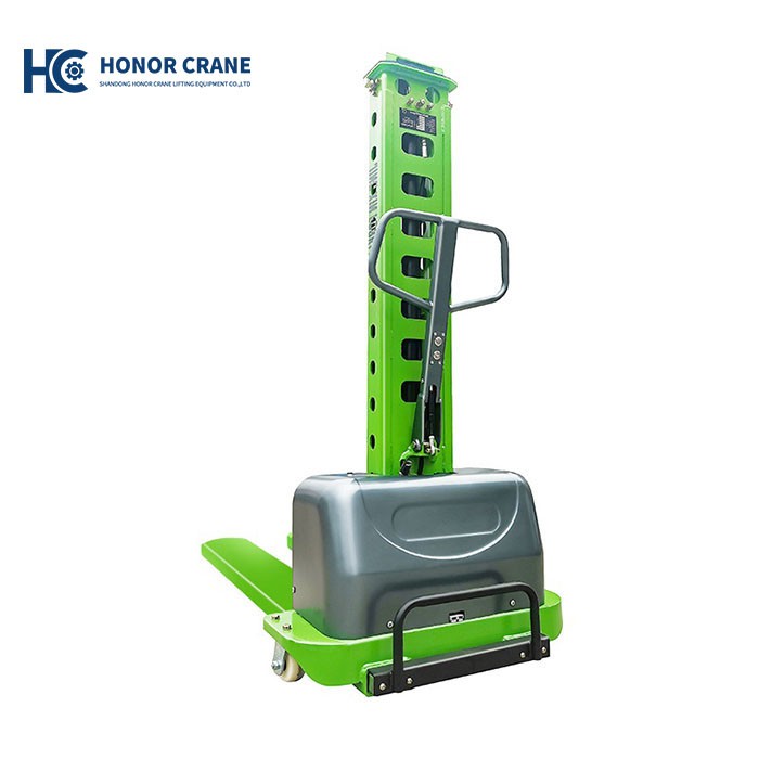 electric self loading stacker
