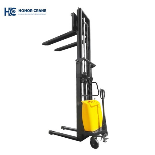 Semi elektrik palèt anpileur